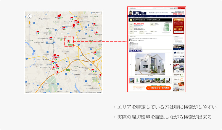 Google MAP検索機能